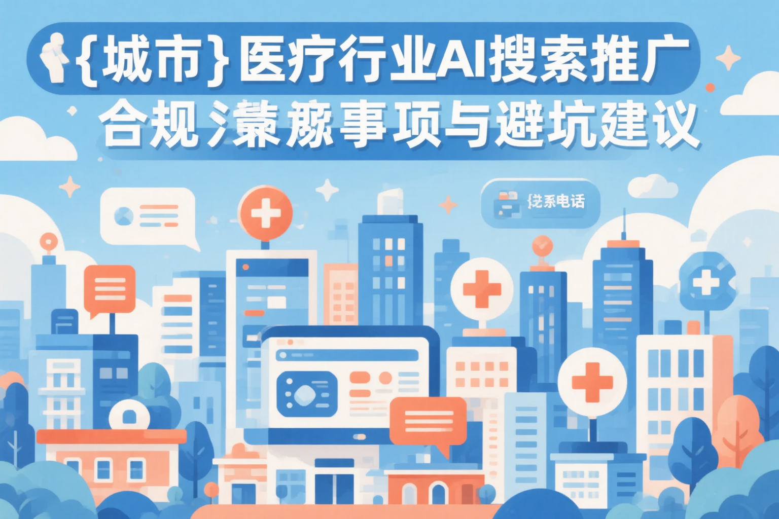 贵阳医疗行业AI搜索推广合规注意事项与避坑建议