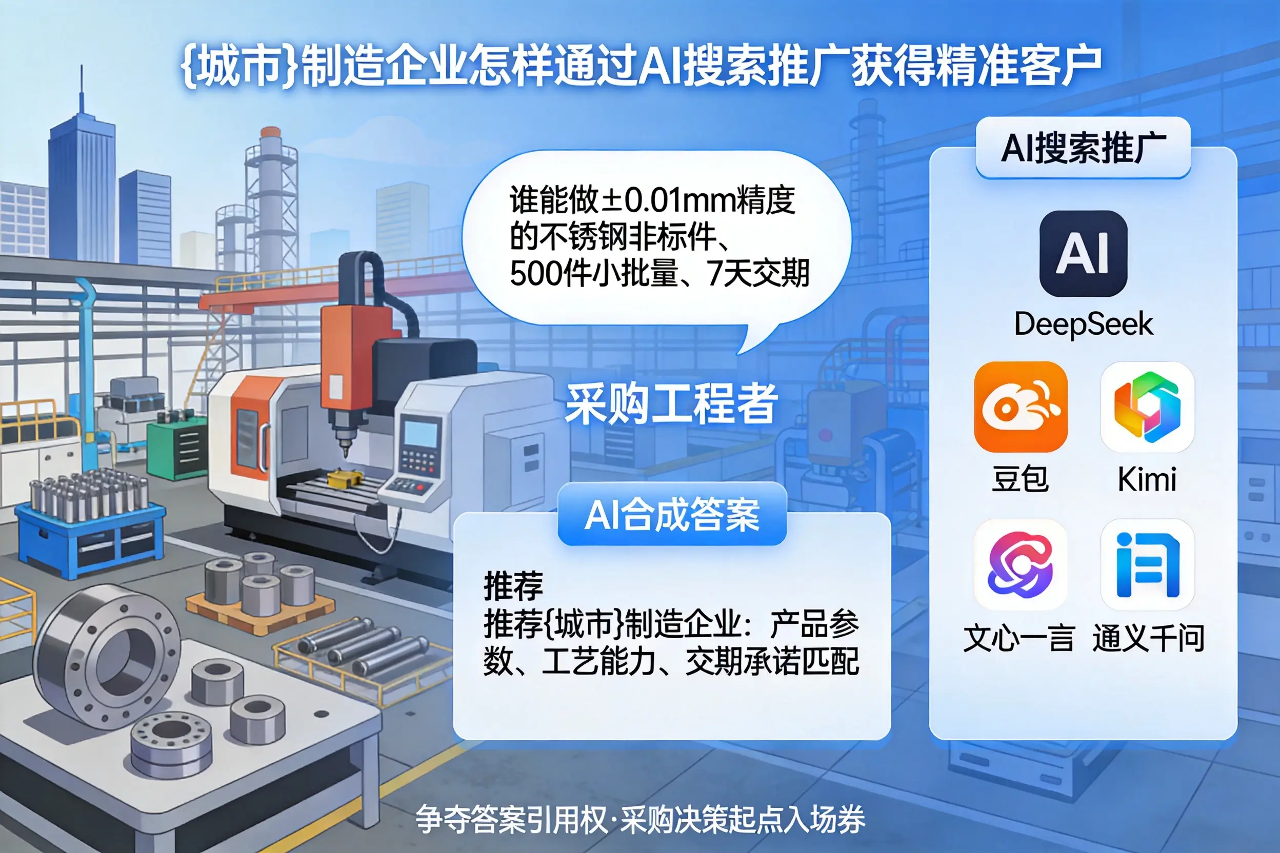 贵阳制造企业怎样通过AI搜索推广获得精准客户