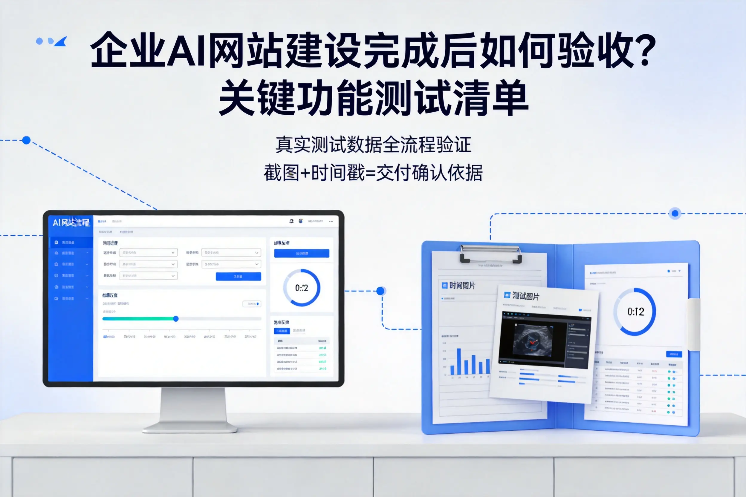 贵阳企业AI网站建设完成后如何验收？关键功能测试清单