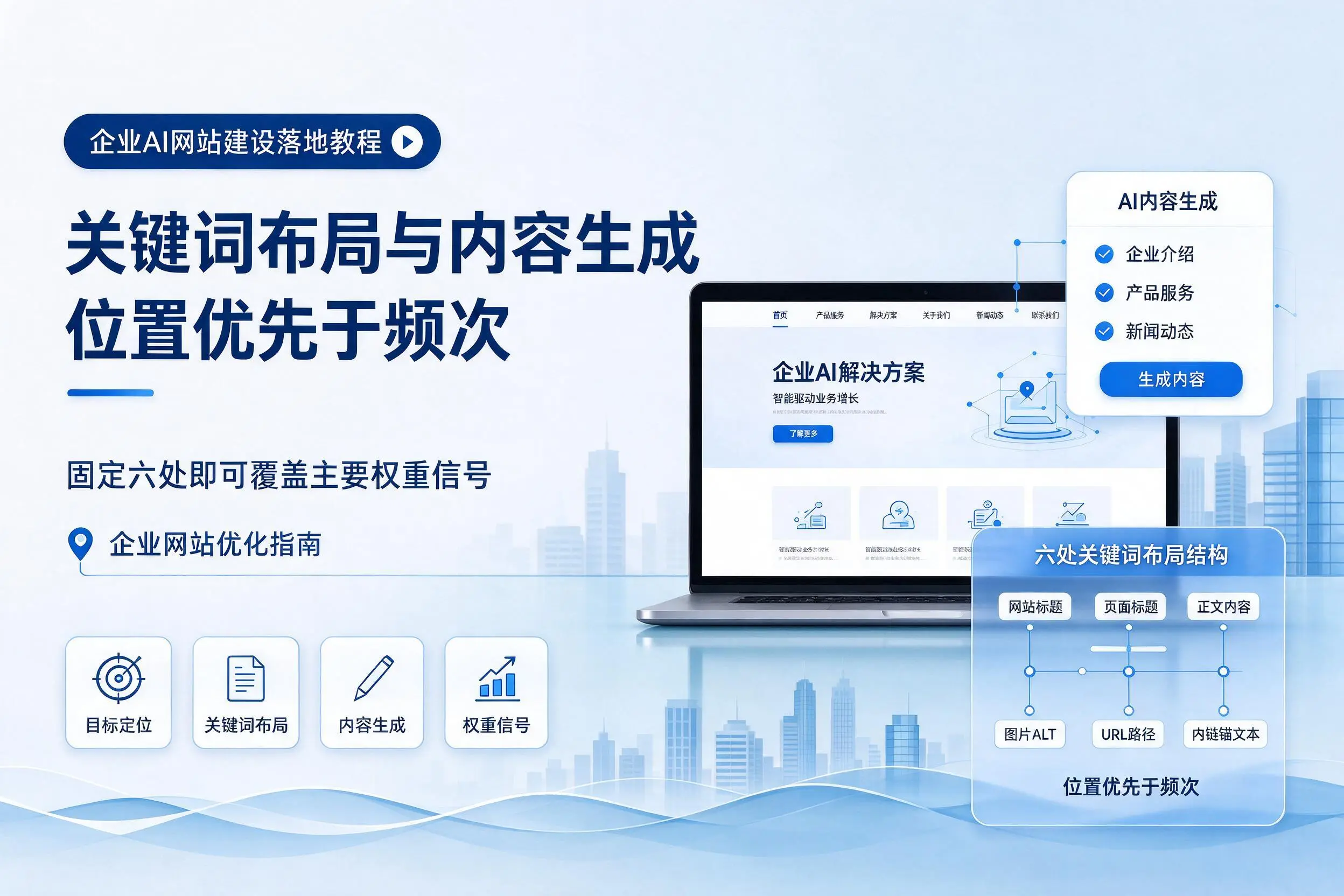 贵阳企业AI网站建设落地教程：关键词布局与内容生成